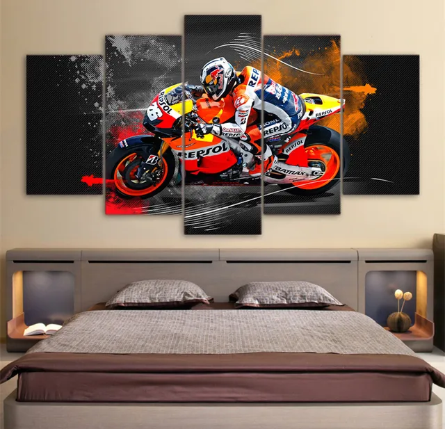 5 piece canvas art