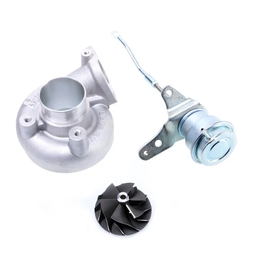 

Kinugawa Turbo Compressor Kit for Mitsubishi 4G63T EVO3 TD05 20G w/ 1.5bar Actuator