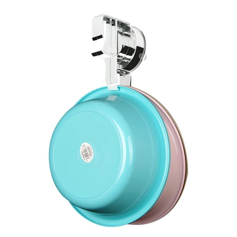 2018 New  Traceless Sucker Hook Washbasin Hook Bathroom Basin Tray Clamp Washbasin Storage High quality  suction cup  hot  C020504