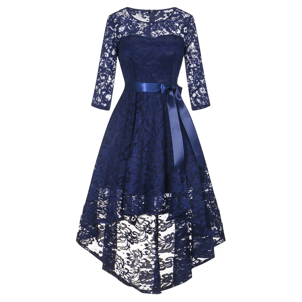 

Long Sleeve Women Formal Ladies Lace Dress