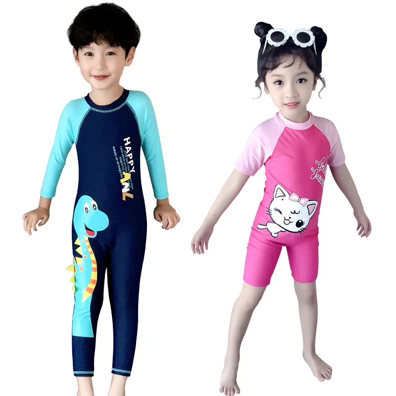

Swim Swimming Suit Girl Lin Tai Big Middle And Small Male Lovely Baby Hot Spring Catamite Dress Unisex Cartoon