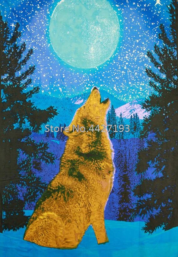 

Diamond moon wolf 5D Diamond Painting Cross Stitch animal Square rhinestones Drill Full DIY Diamond Mosaic wall Decoration