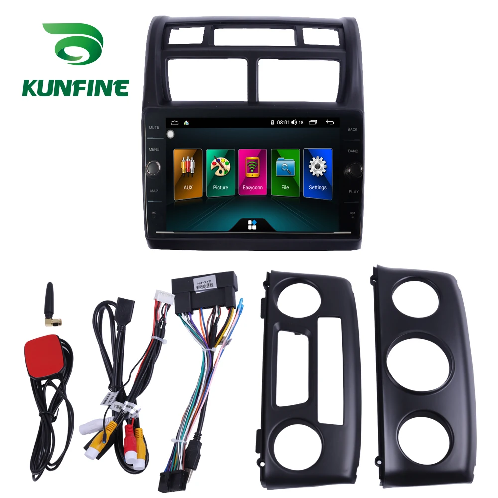 Discount Octa Core ROM 64GB Android 8.1 Car DVD GPS Navigation Player Deckless Car Stereo for KIA Sportage 2013 2014 2015 2016 2017 MT/AT 5