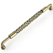 300MM antique brass large handle bronze kitchen cabinet wardrobe door pull handle antique birdcage furniture decoration hardware