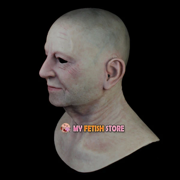 SF-N6) вечерние кроссдресс Маскарад косплей реалистичный человеческое лицо силиконовая мужская маска на всю голову для Хэллоуина фетиш одежда