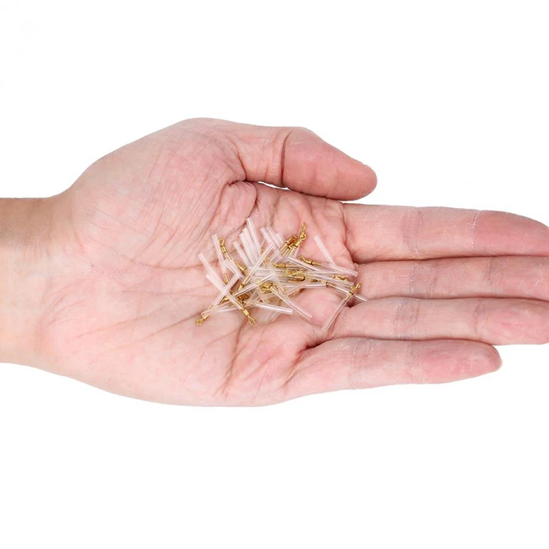 50 قطعة/الوحدة جديد النحاس الصيد قطب رئيس مع أنبوب Rotatary تعويم محولات البحر الصيد تعويم العوامة مقعد موصل اكسسوارات