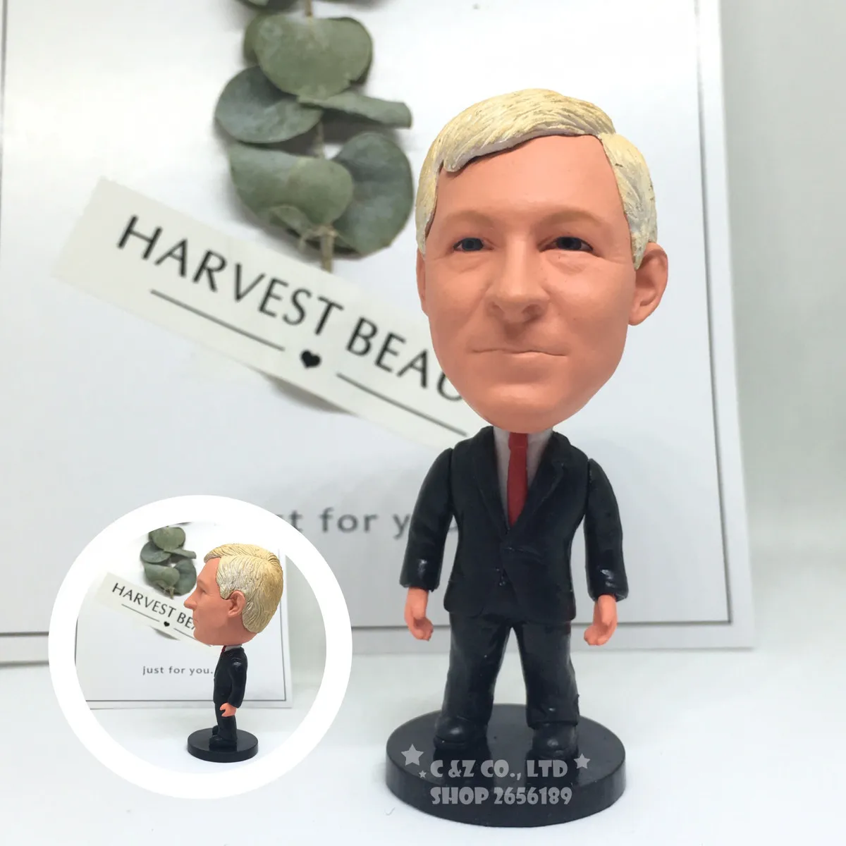 

Soccerwe figurine football stars FEYGUSON suit version Movable joints resin model toy action figure dolls collectible gift