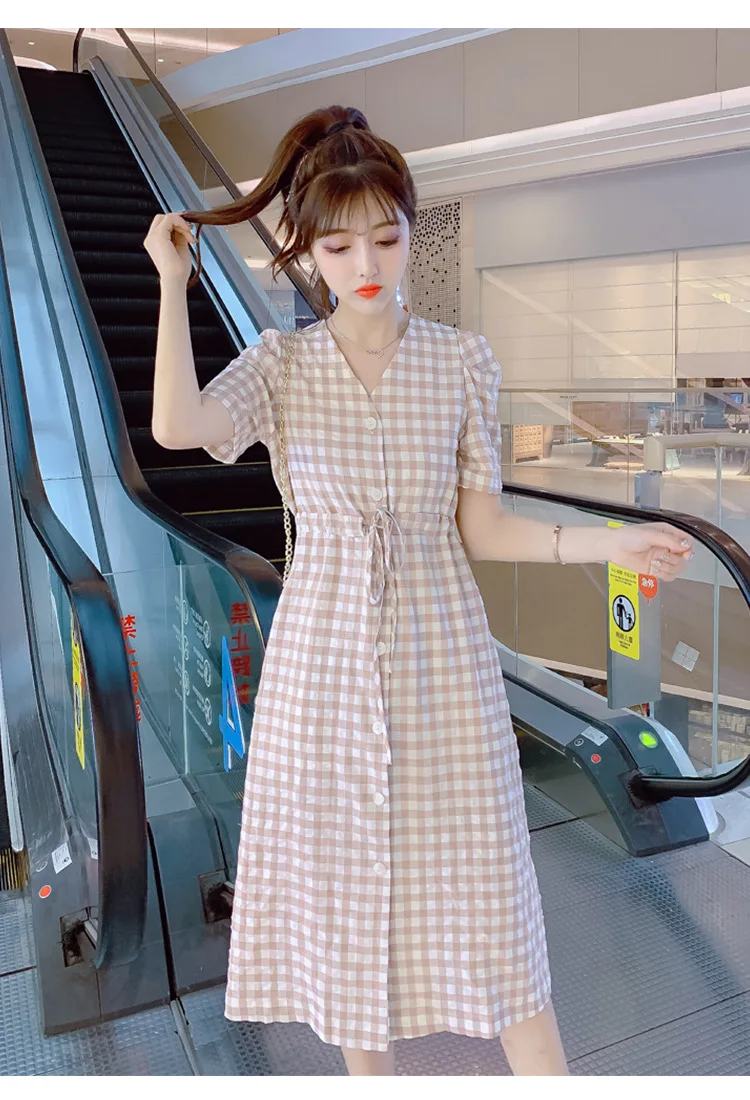 2020 летний наряд новый стиль серия Хань маленькое чистое и свежее плавистое