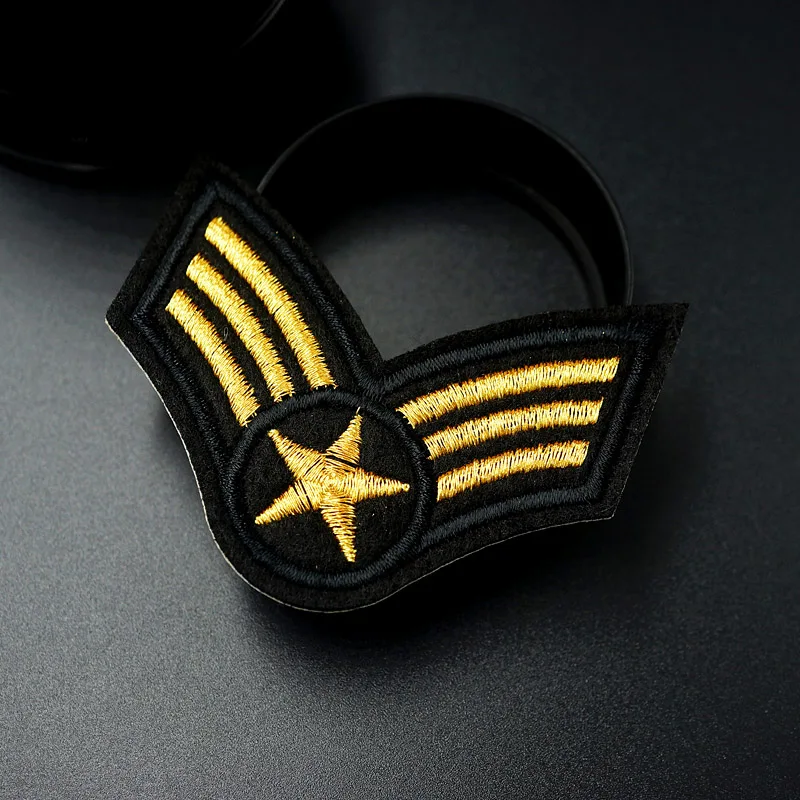 8 шт./лот нашивка в стиле AIRBORNE ARMY сделай сам милые вышитые значки хиппи железные