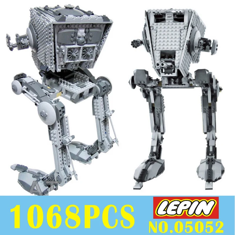 

New Lepin 05052 1068pcs Star Series War Out of print AT Model ST Set Building Blocks Bricks Model Boys Toys Children Gifts 75153