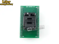 QFN40 К DIP40 QFN40 MLF40 MLP40 Plastronics 40QN50S16060 IC тестовый загоревший разъем адаптера программирования 0,4 шаг