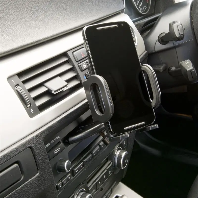 

Universal Car CD Slot Mobile Phone Stand Holder car Clip Mount No Magnetic Phone Holder Cell Stand Support For iPhone X 7