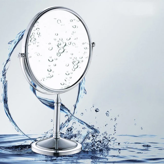

8" Spinning 360 degree desktop 1x3 Magnifying double faced 2 makeup mirror cosmetic mirror table mirror desktop mirror 728