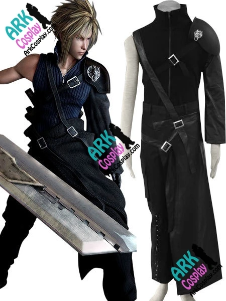 

Final Fantasy Cloud Cosplay Black Mens Final Fantasy Cosplay Costume