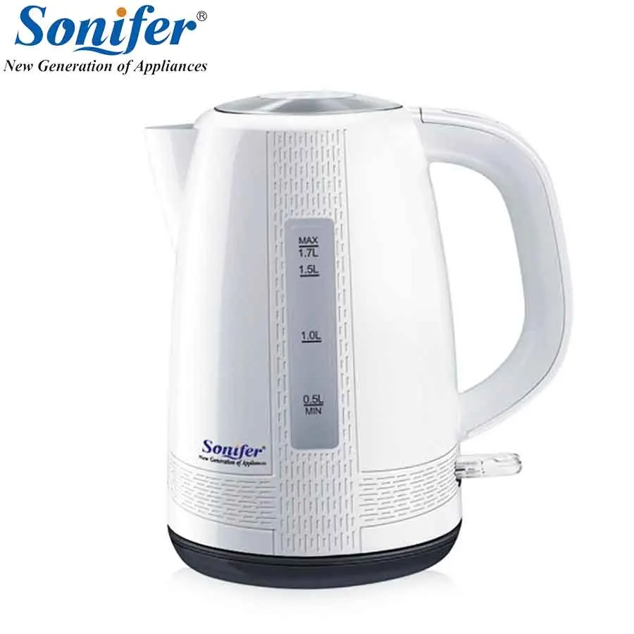 1.7L Kettle 1500W Household Quick Heating Electric Boiling Pot Sonifer