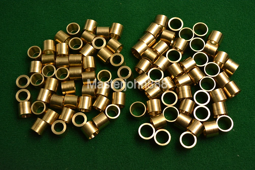 

30pcs Pool Billiards Snooker Cue Tips 9/10mm Brass Ferrules Free Shipping Wholesales
