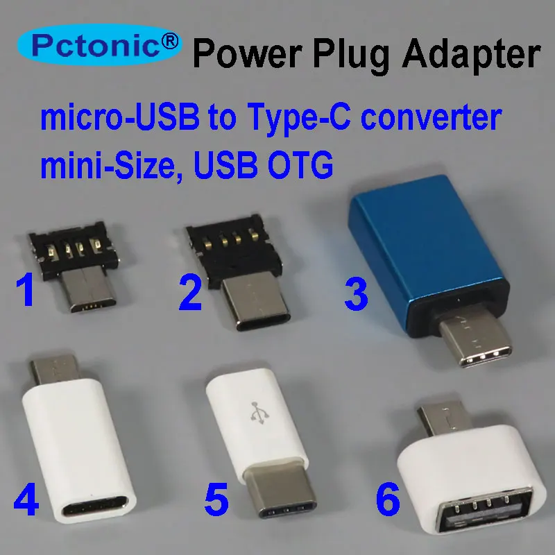 PCTONIC type-C USB OTG адаптер для micro-USB type-A конвертер «Мама-папа» телефон USB кабель для флеш-накопителя жесткий диск huawei