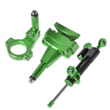 Мотоцикл cnc Универсальный кронштейн рулевого управления полный стабилизатор бампер для Ninja400