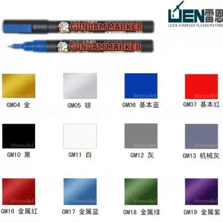 gundam marker color guide Gundam marker list guide and sets gundam kits collection news.