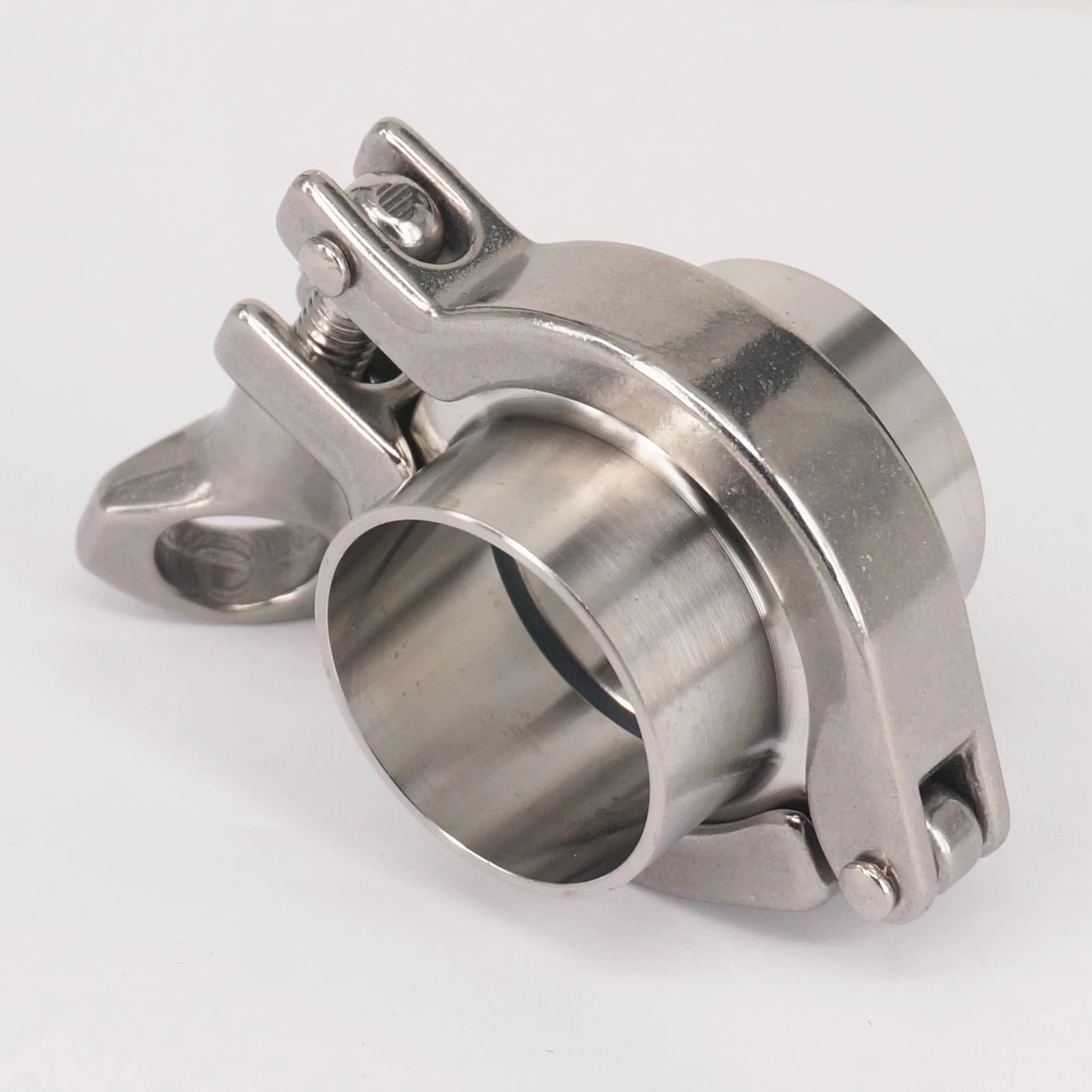 Stainless Steel 304 Heavy Duty Sanitary Clamp Single Pin Tri Clover 2 inch 1 Pack QiiMii Stainless Steel 304 Heavy Duty Sanitary Clamp Single Pin Tri Clover 2 inch 1 Pack QiiMii