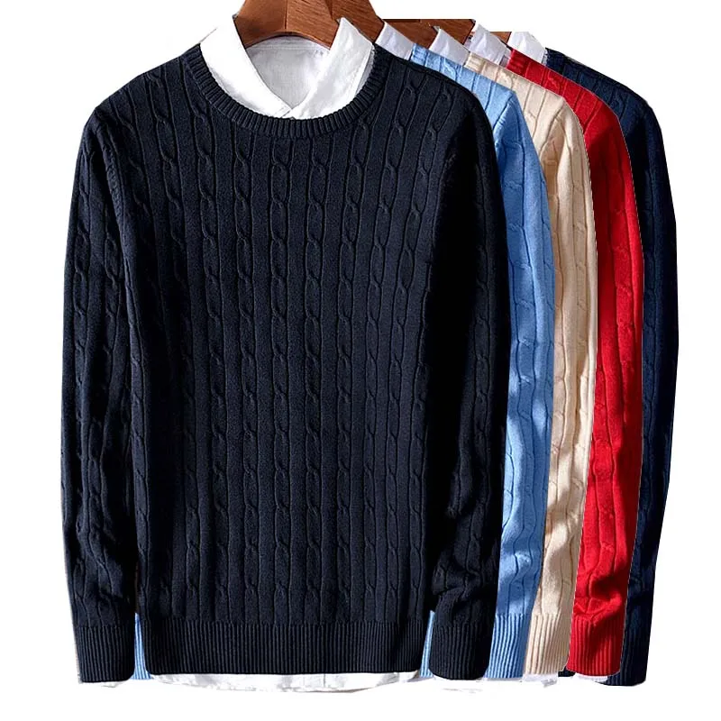 Winter Men 2018 New Fashion Pullover Knitted Sweater O-neck Casual Long Sleeve Warm Pullovers Male Sweaters Big size clothes Winter Men 2018 New Fashion Pullover Knitted Sweater O-neck Casual Long Sleeve Warm Pullovers Male Sweaters Big size clothes