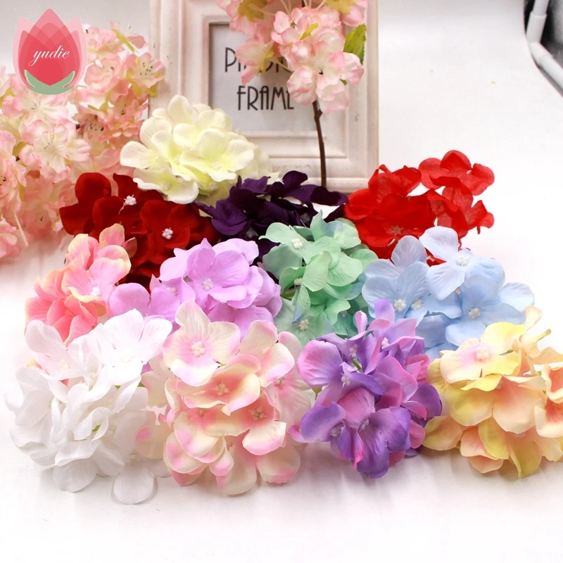 1 шт. искусственные цветы для свадебной вечеривечерние|hydrangea artificial flowers|artificial