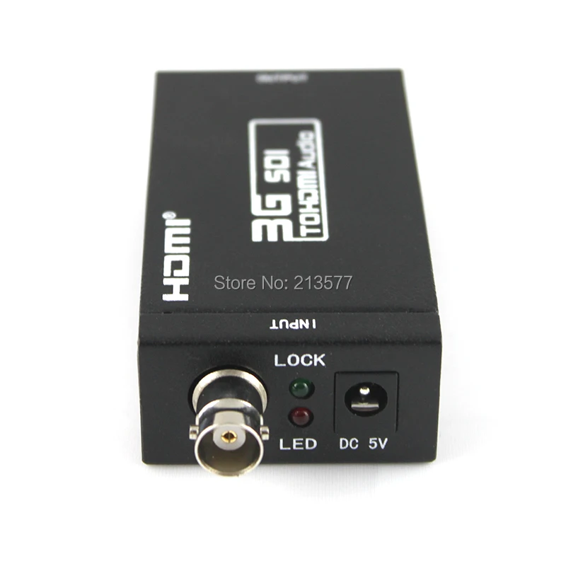 1 шт./лот, Mini HDMI конвертер SDI SD-SDI/HD-SDI/3G-SDI к адаптеру HDMI поддерживает 720 p 1080