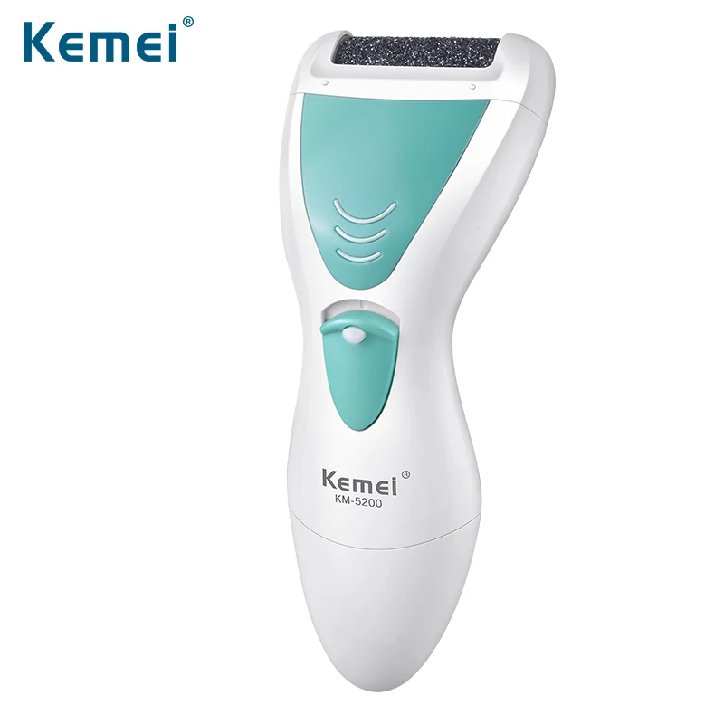 

kemei5200 Waterproof Electric Exfoliator Pedicure Head Replaceable Feet Care Tool High Speed Callus Remover Full Range of Smooth