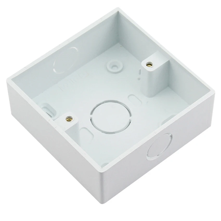 White146mm86mmBritishWallSwitchConcealedJunctionBoxUKWall