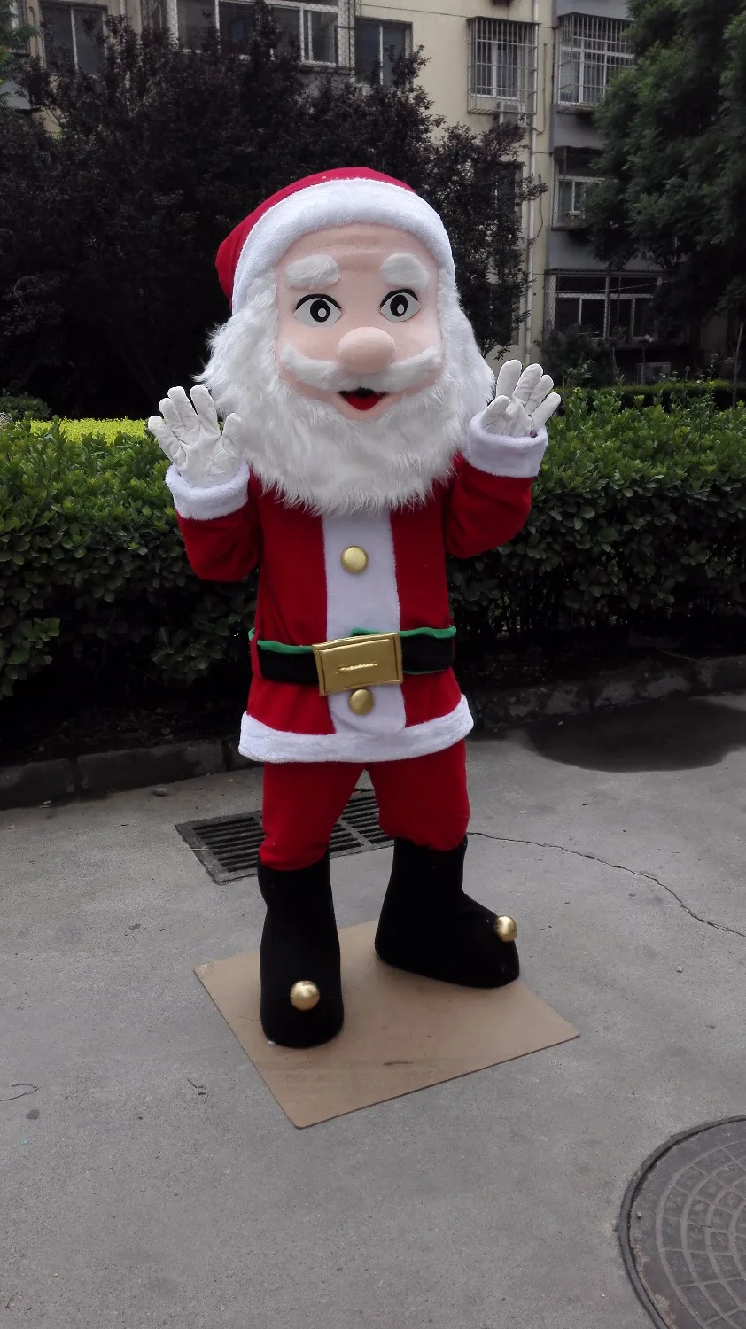 santa claus mascot christmas man mascot costume fancy costume anime cosplay kit mascotte theme fancy dress carnival 41230