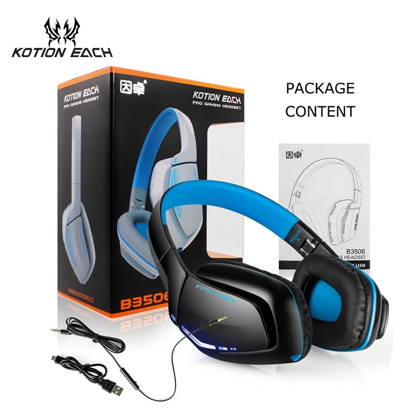 

Wireless Headphone Bluetooth Stereo bleutooth Headphone Ear without wire Wirless headphone With Mic For Computer phone PS4