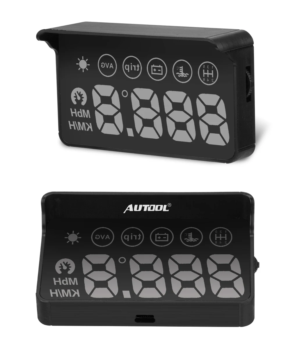 AUTOOL X30 HUD OBD 2 Head UP дисплей Автомобильный спидометр Head UP OBD2 проектор HUD Head UP Умный Цифровой Авто универсальный дисплей метр