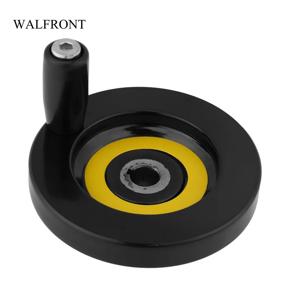 

WALFRONT Revolving Handle Hand Wheel Bakelite Insulated Lathe Milling Hand Wheel Grinding Machine Rear Ripple Handle Wheel Tools