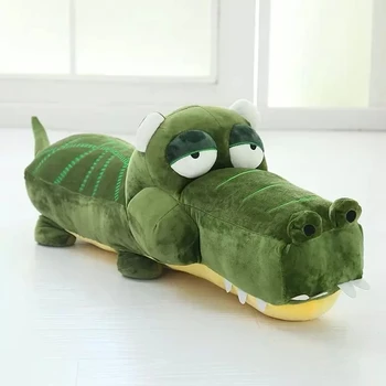 

Dropshipping plush crocodile toy soft toy plushy doll stuffed animal peluche crocodile pillow mascot