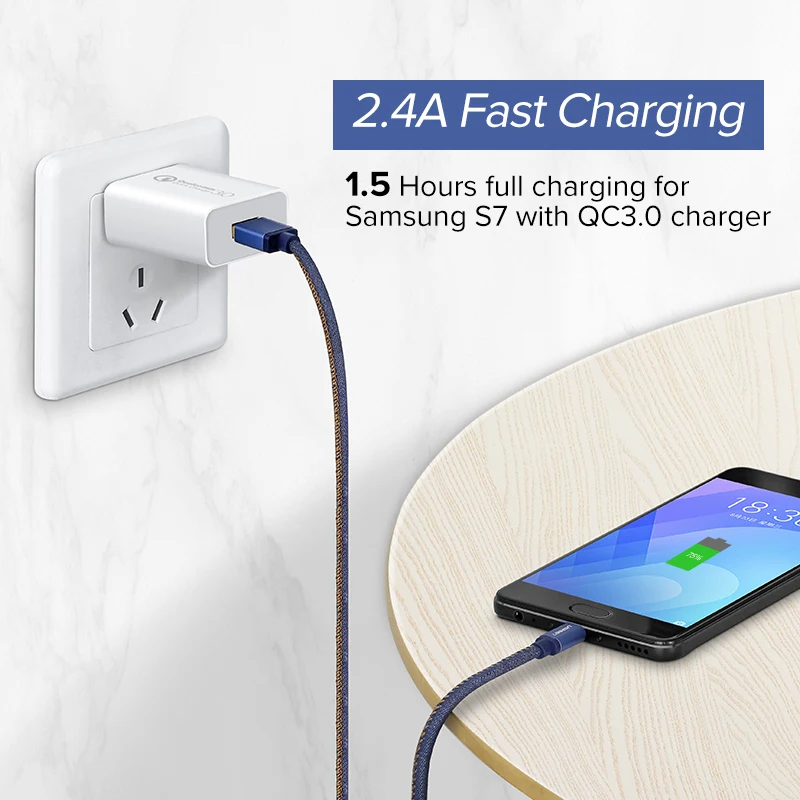 Ugreen المصغّر usb كابل شحن ل Xiaomi ملاحظة 2.4A سريع شاحن الهاتف المحمول كابل usb لسامسونج S7 هواوي الروبوت سلك USB Ugreen المصغّر usb كابل شحن ل Xiaomi ملاحظة 2.4A سريع شاحن الهاتف المحمول كابل usb لسامسونج S7 هواوي الروبوت سلك USB