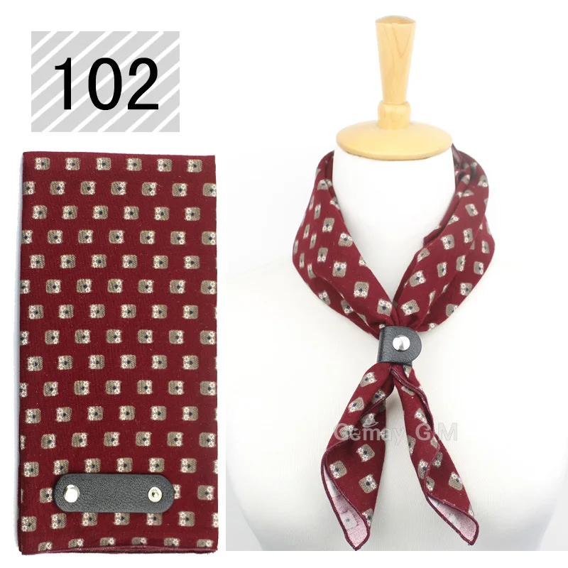 Fashion Cotton Scarf for Women Men Casual Floral Print Scarves Autumn Winter Ladies Wrap 60*60cm Soft Pocket Square