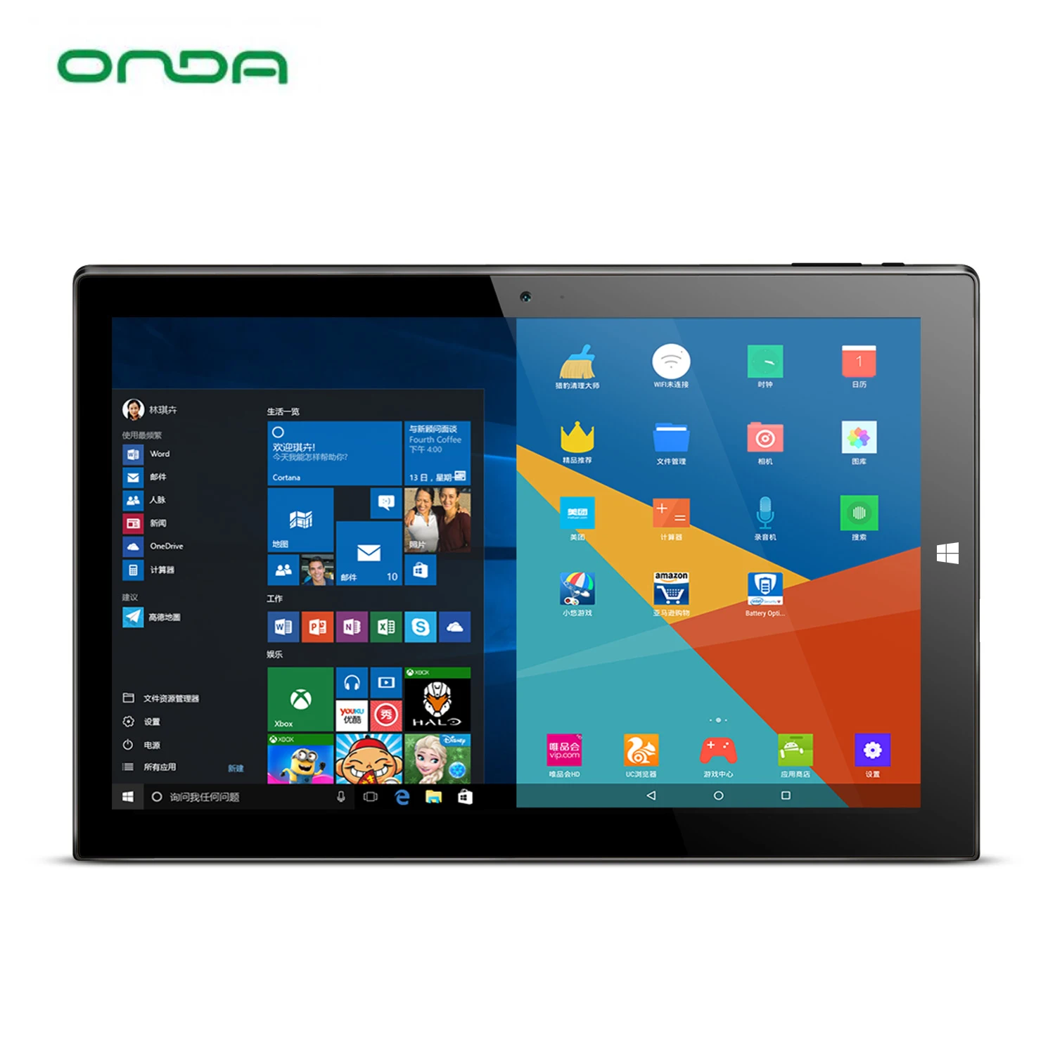 10 1 дюймовый планшетный ПК onda obook 20 Plus четырехъядерный процессор intel Z8300 64 бит 1920*1200