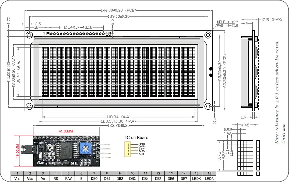 Серийный IIC/I2C/TWI 2004 204 20*4 больше персональный модуль lcd Дисплей желтый и зеленый цвета синий с Подсветка для Arduino