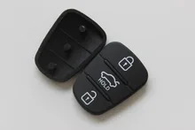 2pcs/lot 3 Buttons Remote Key Rubber Pad Silicone Button Fit For Kia K2 K5 + Free Shipping