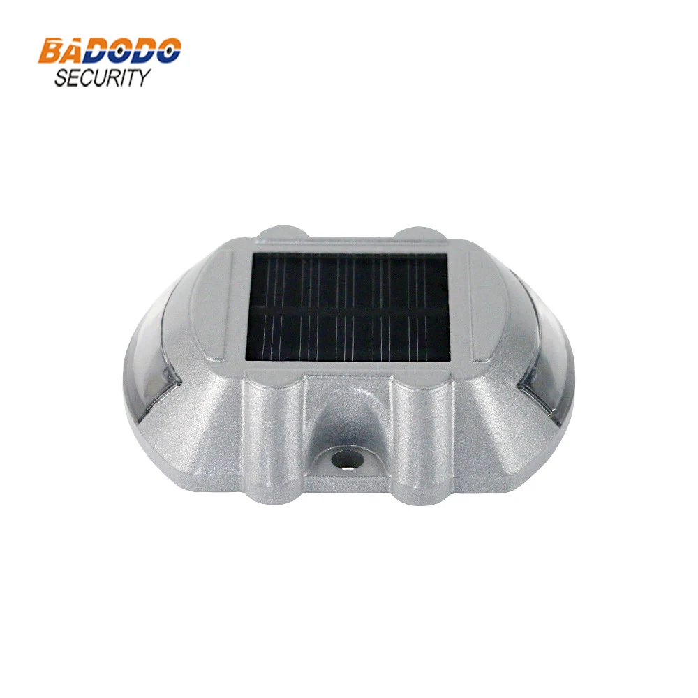 IP68 Waterproof LED Solar Powered Road Stud Light Road Reflective Ground Flash Warning Light