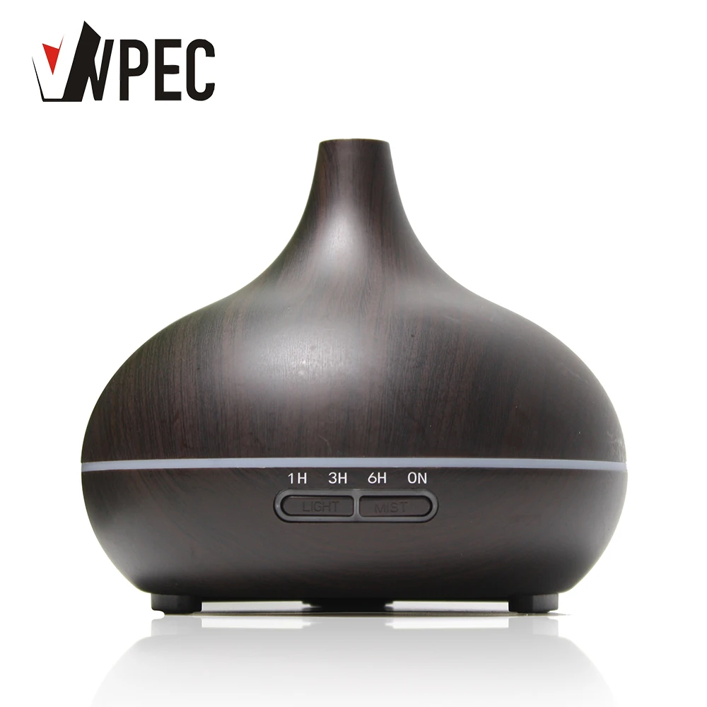 

VVPEC 300ml Aroma Essential Oil Diffuser Ultrasonic Air Humidifier purifier with LED Lights for Office Home Bedroom