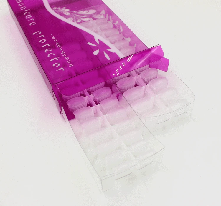 288 шт импортные тонкие бесшовные дыхательные Маникюр фототерапия расширенные прозрачные матовые наклейки поддельные ногти
