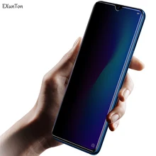 EXUNTON для Xiaomi mi 9 9SE 2.5D защита экрана из закаленного стекла с антишпионским бликом для mi 9 Черная передняя защитная пленка