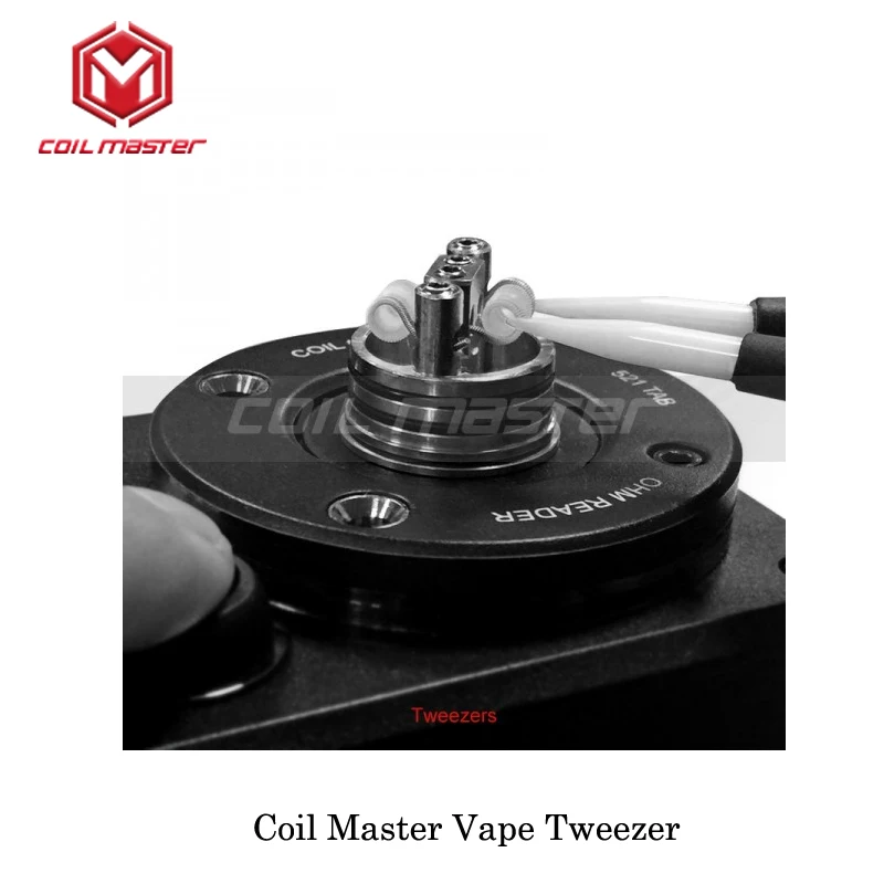 100% оригинал Coil Master CoilMaster Vape Пинцет для электронных сигарет RDTA RDA RTA база