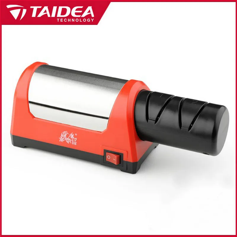  TAIDEA Top Level T1031D Electric Diamond Steel Sharpener With 2 Slot For Kitchen Ceramic Knife h5 - 925664533