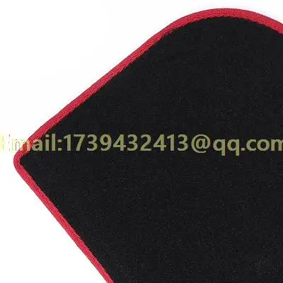 Dashmats автомобильные аксессуары для укладки приборной панели для toyota corolla axio 2006 2007 2008 2009 2010 2011 2012 rhd - Название цвета: black with red edge