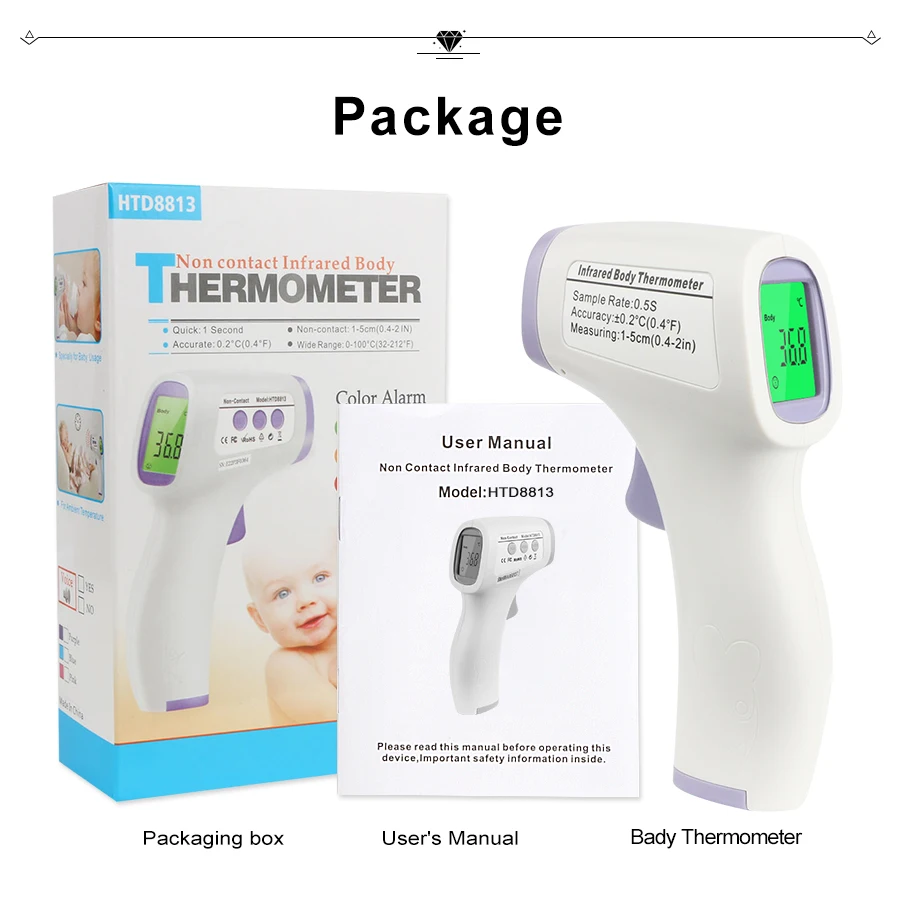 RZ термометры, термометр для тела, электронный ушной цифровой термометр, детский медицинский термометр, Бесконтактный инфракрасный термометр для детей