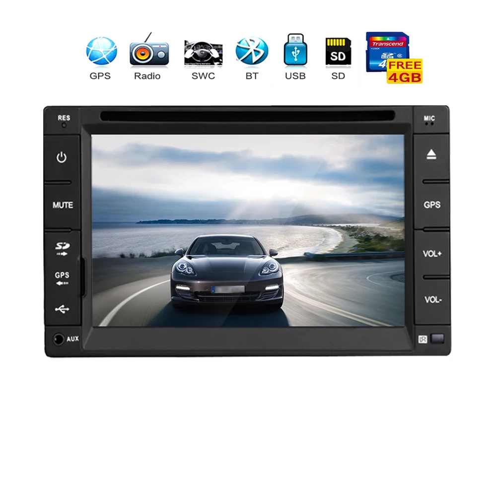 Perfect 2 din radio car dvd player gps navigation tape recorder autoradio cassette player for car radio steering-wheel car multimedia 13