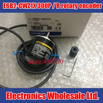 

1pcs E6B2-CWZ1X 300P / R rotary encoder for OMRON / 300 pulses 5V ABZ incremental encoder free shipping