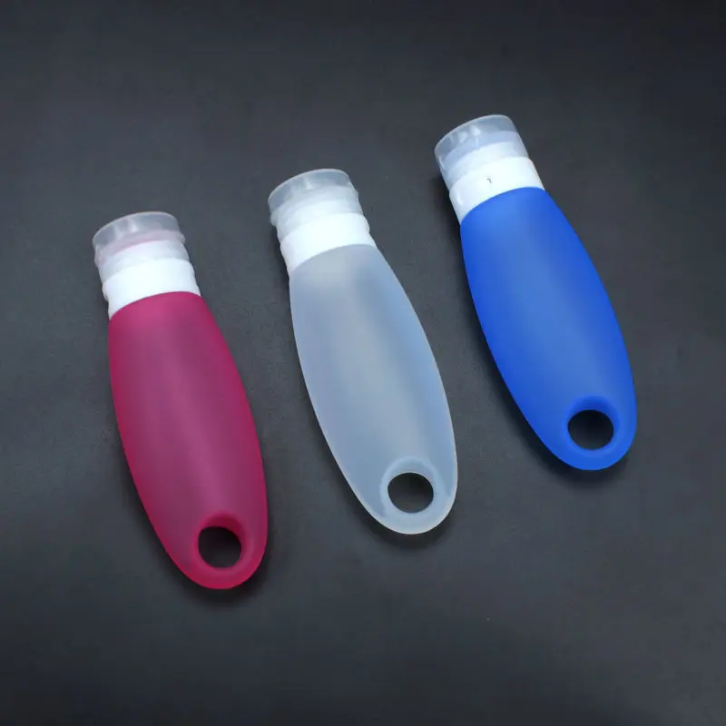 5 Set =15Pcs X Silicone Travel Bottle Shampoo Conditioner Bottles with